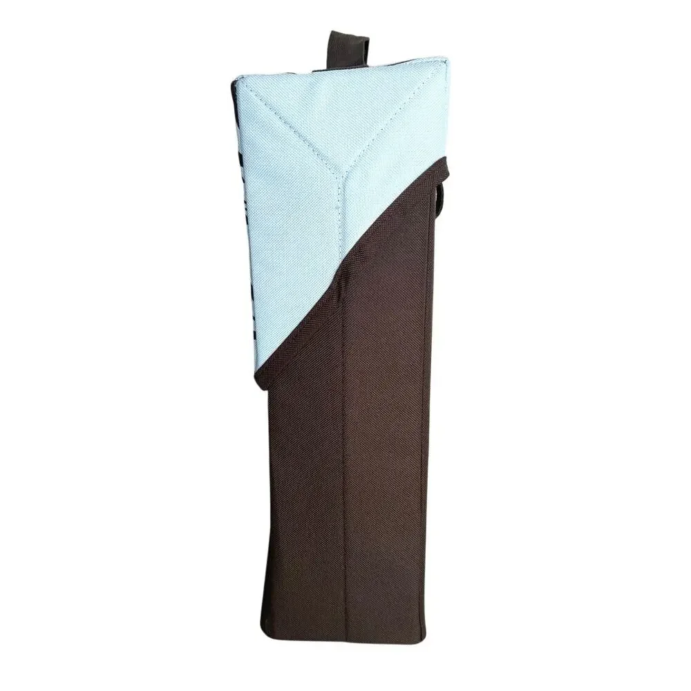 Creative memories power palette case scrapbooking tote blue brown